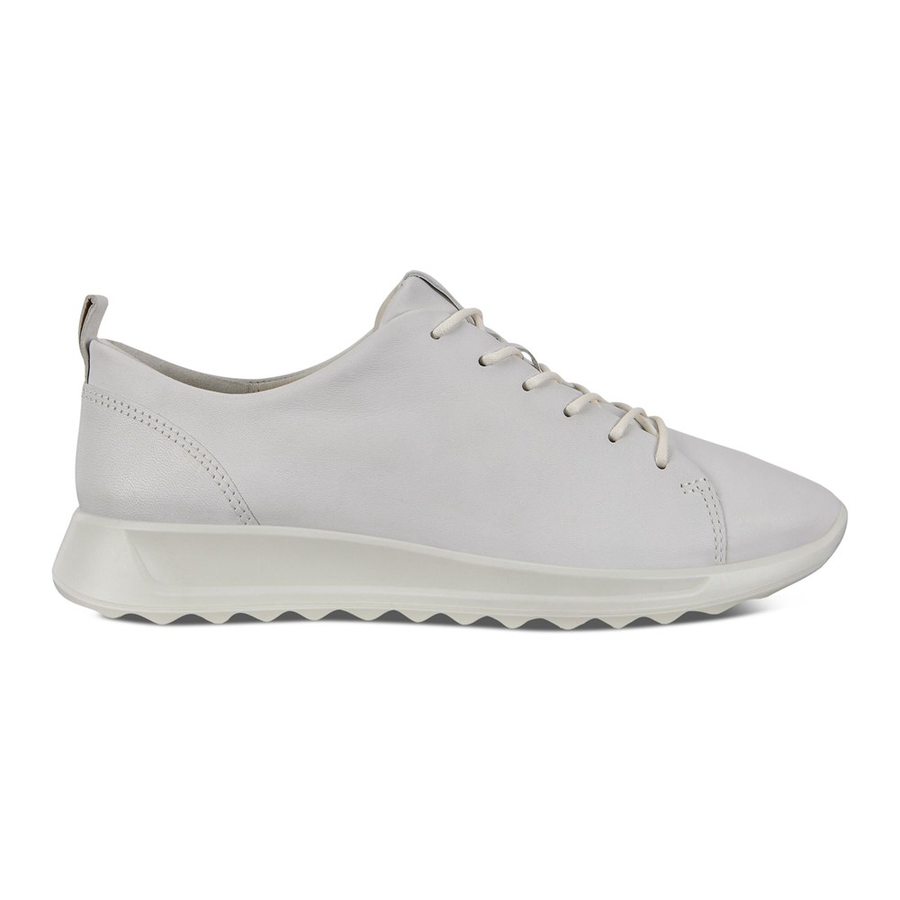 ECCO Womens Sneakers White - Flexure Runner - TNX-425308